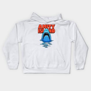 Amity Island 1975 Kids Hoodie